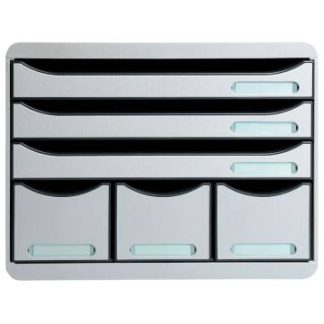 Exacompta Store-Box Desktop Drawer Set Maxi - Light Grey