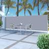 Retractable Side Awning 160 x 500 cm - Grey | HiPo Market