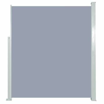 Retractable Side Awning 160 x 500 cm - Grey | HiPo Market