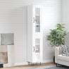 Highboard White 34.5x34x180 cm Engineered Wood Colour white Quantity in Package 1 Model 1 glass door 