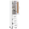 Highboard High Gloss White - Stylish Storage Solution