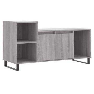 Stylish Grey Sonoma TV Cabinet - 100x35x55 cm | HipoMarket