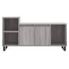 Stylish Grey Sonoma TV Cabinet - 100x35x55 cm | HipoMarket