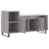 Stylish Grey Sonoma TV Cabinet - 100x35x55 cm | HipoMarket