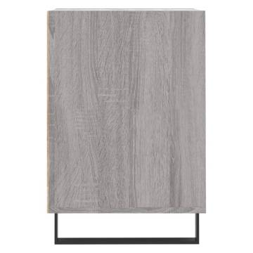 Stylish Grey Sonoma TV Cabinet - 100x35x55 cm | HipoMarket