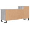 Stylish Grey Sonoma TV Cabinet - 100x35x55 cm | HipoMarket