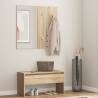 Hallway Furniture Set Sonoma Oak Engineered Wood Colour sonoma oak 