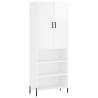 Highboard High Gloss White - Stylish Storage Solution