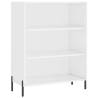 Highboard High Gloss White - Stylish Storage Solution