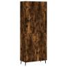 Stylish Smoked Oak Highboard - 69.5x34x180 cm | HipoMarket