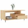 Stylish Coffee Table Sonoma Oak - Durable & Elegant Design