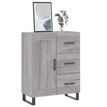 Sideboard Grey Sonoma - Stylish Storage Solution | HipoMarket