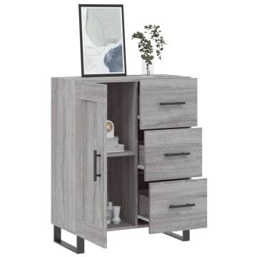 Sideboard Grey Sonoma - Stylish Storage Solution | HipoMarket