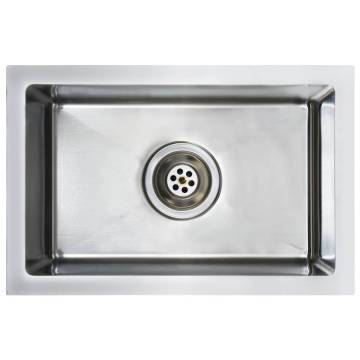 Handmade Stainless Steel Kitchen Sink - Classy & Durable