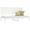 Day Bed White 80x200 cm Solid Wood Pine - Elegant & Practical