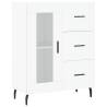 Stylish Highboard White 69.5x34x180 cm | Hipomarket