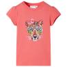 Kids' T-shirt Coral 92 Colour coral Size 92 (1.5-2y) 