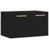 Wall Cabinet Black 60x36.5x35 cm - Stylish & Practical Storage