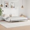 Bed Frame Concrete Grey 200x200 cm Engineered Wood Colour concrete grey Size 200 x 200 cm 