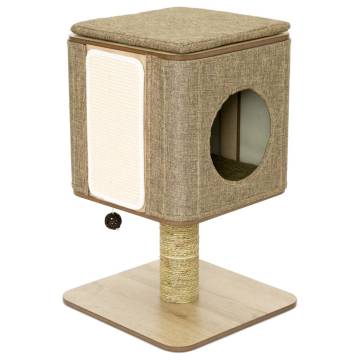 Jack and Vanilla Cat Tree Stand Molly - 42x42x67 cm Brown