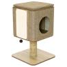 Jack and Vanilla Cat Tree Stand Molly - 42x42x67 cm Brown