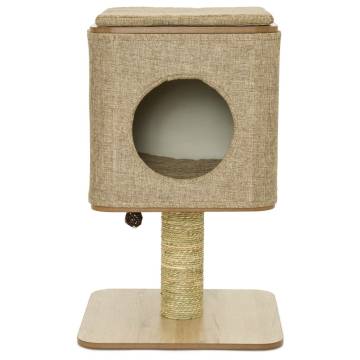 Jack and Vanilla Cat Tree Stand Molly - 42x42x67 cm Brown