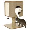 Jack and Vanilla Cat Tree Stand Molly - 42x42x67 cm Brown