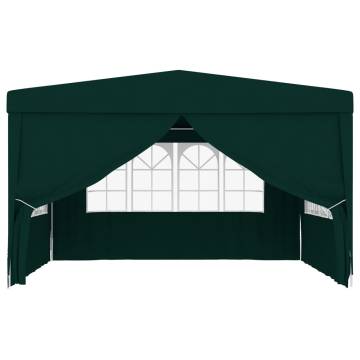 Professional Party Tent 4x4m Green - Durable & Easy to Assemble