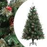 150 cm Green Christmas Tree with Pine Cones & Red Berries