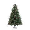 150 cm Green Christmas Tree with Pine Cones & Red Berries