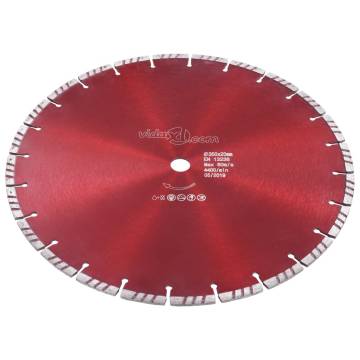 Diamond Cutting Disc Turbo Steel 350 mm - Precision & Durability