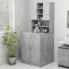 Washing Machine Cabinet Concrete Grey | 70.5x25.5x90 cm