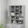 Washing Machine Cabinet Concrete Grey | 70.5x25.5x90 cm