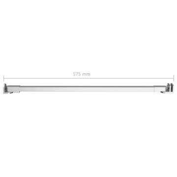 Support Arm for Bath Enclosure - Stainless Steel - 57.5 cm