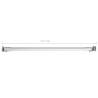 Support Arm for Bath Enclosure - Stainless Steel - 57.5 cm