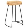 Gavin Bar Stools 2 pcs - Solid Mango Wood | Hipomarket