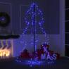 Christmas Cone Tree 200 LEDs Indoor and Outdoor 98x150 cm Colour blue Size 150 x 98 cm Quantity in Package 1 Number of Branch Tips 