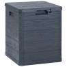 Garden Storage Box 90 L Anthracite Colour anthracite Capacity 90 l 