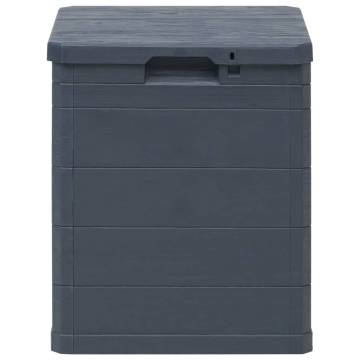 Garden Storage Box 90 L Anthracite - Durable & Stylish Solution