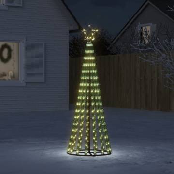 Christmas Tree Light Cone 275 LEDs Warm White 180 cm - HipoMarket