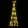 Christmas Tree Light Cone 275 LEDs Warm White 180 cm - HipoMarket