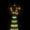 Christmas Tree Light Cone 275 LEDs Warm White 180 cm - HipoMarket