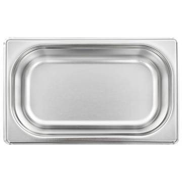 Stainless Steel Gastronorm Containers 8 pcs GN 1/4 | HipoMarket