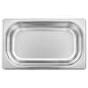 Stainless Steel Gastronorm Containers 8 pcs GN 1/4 | HipoMarket