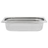 Stainless Steel Gastronorm Containers 8 pcs GN 1/4 | HipoMarket