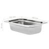 Stainless Steel Gastronorm Containers 8 pcs GN 1/4 | HipoMarket