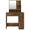 Dressing Table Set Smoked Oak - Elegant Bedroom Furniture