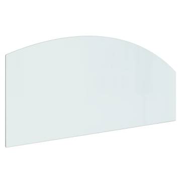 Fireplace Glass Plate 120x50 cm - Premium Tempered Protection