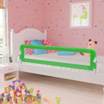 Toddler Safety Bed Rail Green - 180x42 cm Polyester