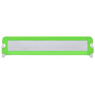 Toddler Safety Bed Rail Green - 180x42 cm Polyester